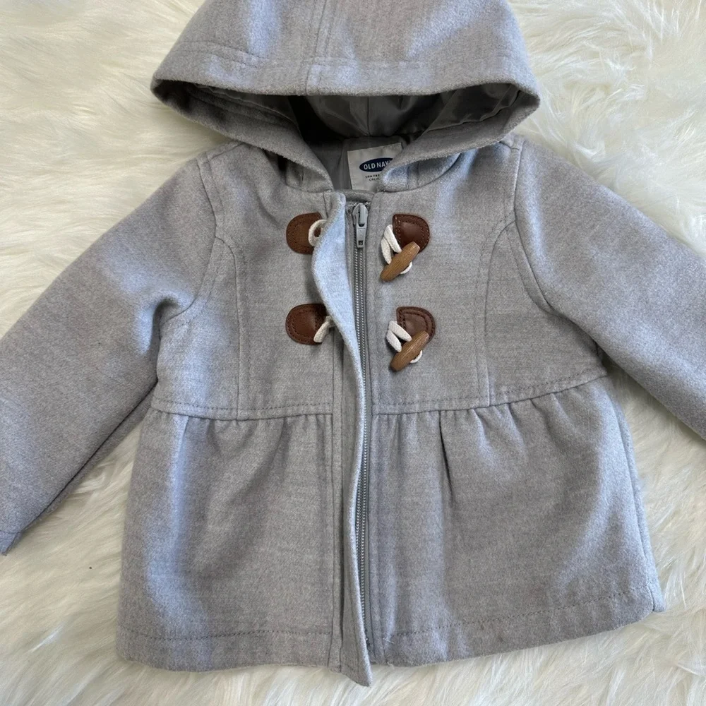Old Navy Baby Girl Peacoat 6-12 Months